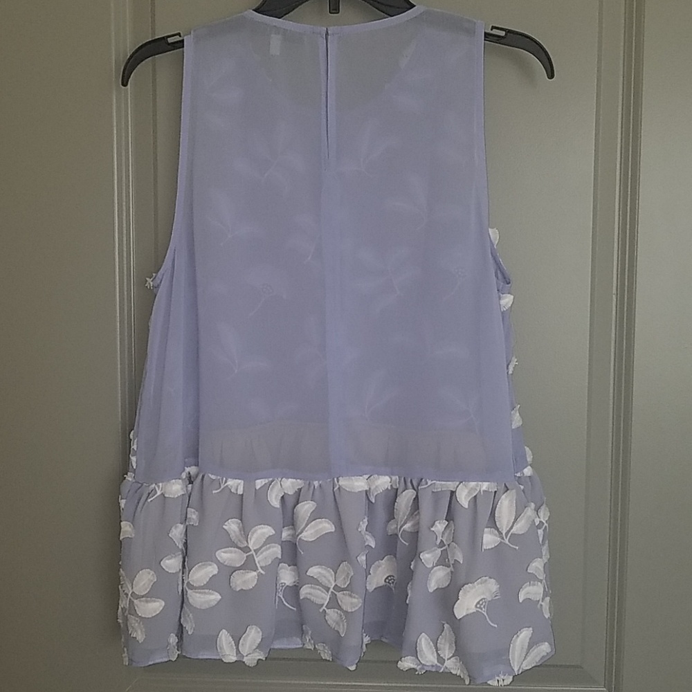 Wyatt Collection: Sheer Blouse - Picture 3 of 4